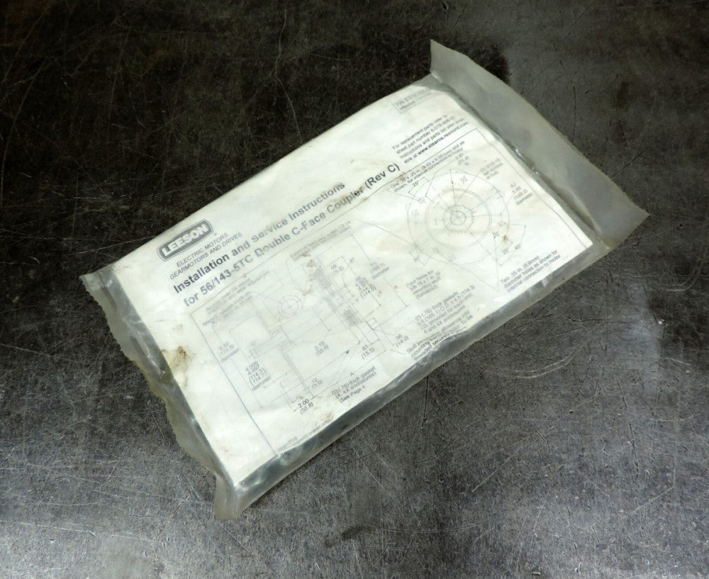 Leeson 8-078-905-68 Installation & Service Instructions for 56/143-5TC Coupler