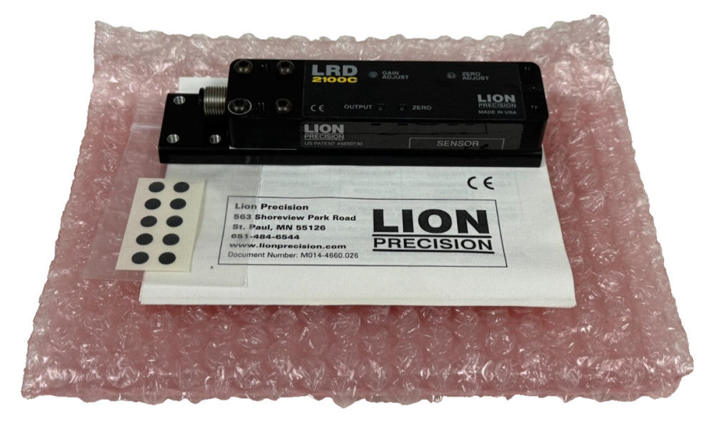 NEW LION PRECISION LRD 2100C CAPACITIVE LABEL SENSOR 130431-03