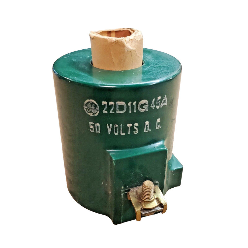 NEW GE 50 VDC SOLENOID REPLACEMENT COIL 22D11G45A