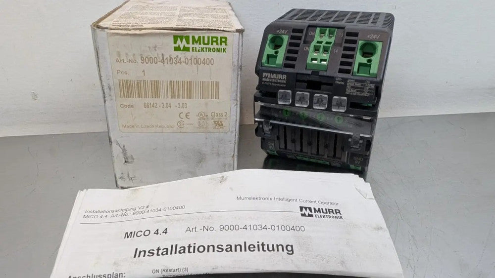 Murr Elektronik 9000-41034-0100400 MICO Electronic Circuit Protection 4 Channels