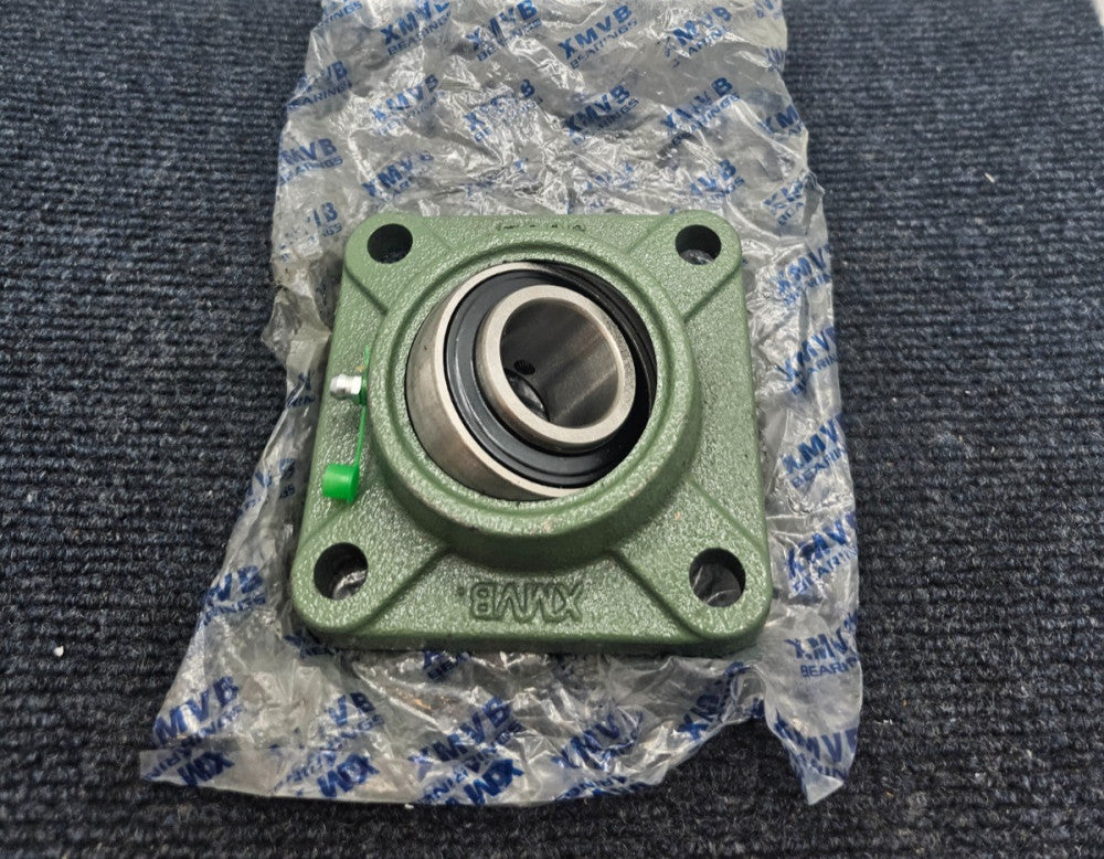 XMVB F206: Square 4 Bolt Flange Block Mounted Bearing Unit 1-1/4" UCF206-19