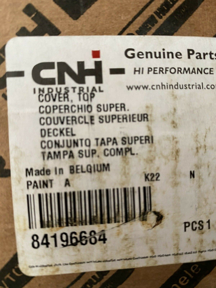 BRAND NEW GENUINE 84196684 CNHI TRANSITION CHUTE TOP COVER