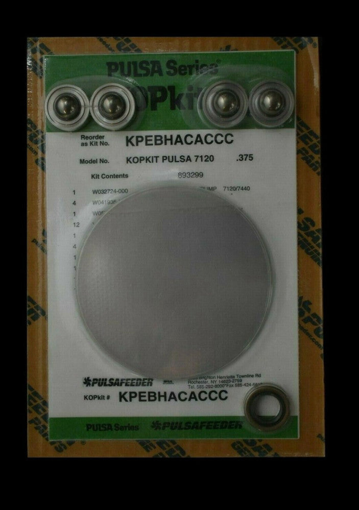Pulsafeeder KPEBHACACCC Pulsa Series KOPkit Pulsa 7120 .375