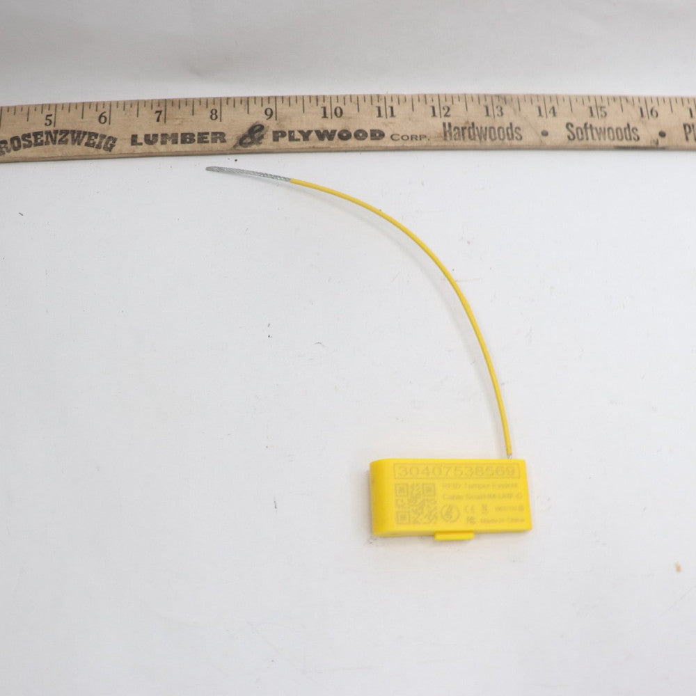 RFID Tamper Evident Security Cable Seal Tag Yellow ISO17712 HM-UHF-C 