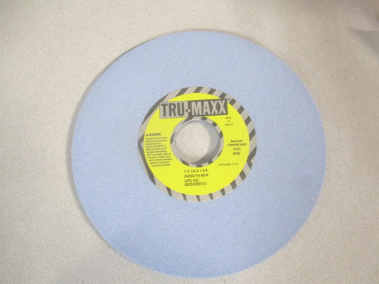 (66253269722) 7″ x 1-1/4″ x 1/4″ K Hardness, 80 Grit Surface Grinding Wheel 