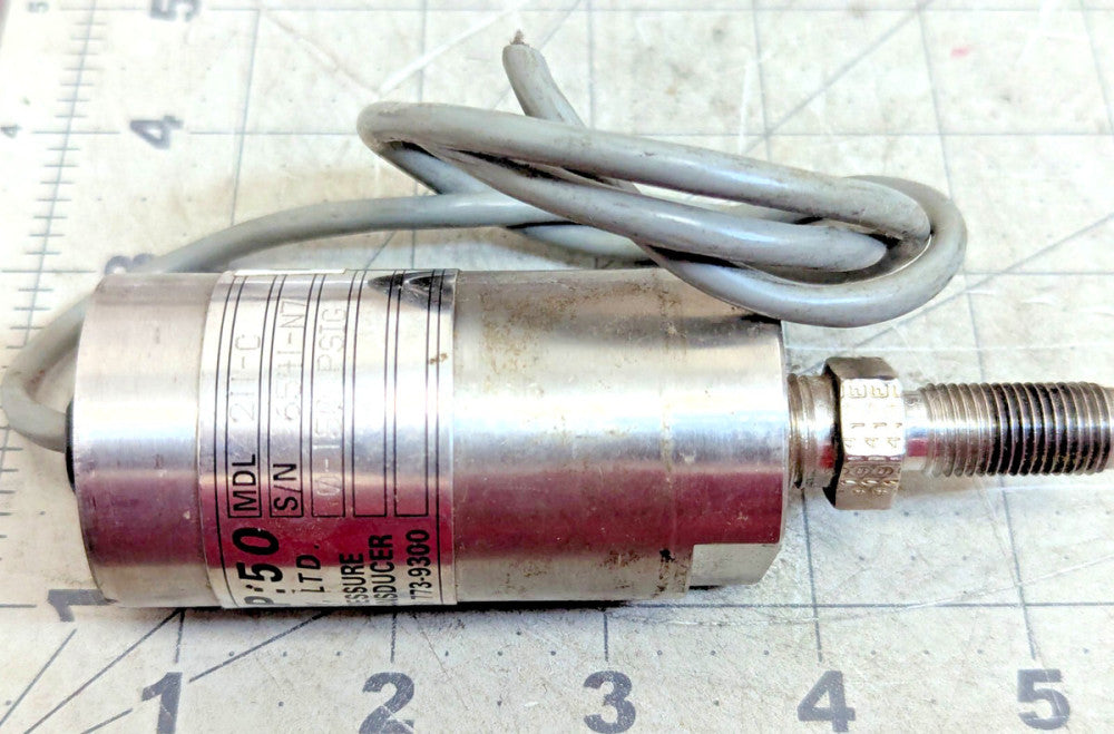 GP: 50 Model 211 Industrial Grade Pressure Transducer 0~150 PSIG [C9S4]#11