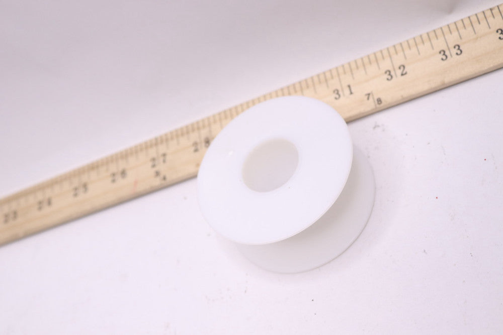 Large Plastic Spool White for Chain or Wire