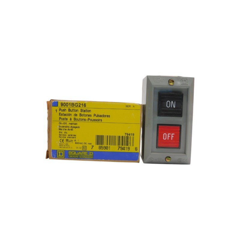SQUARE D 9001BG216 SER. A 600V NSMP