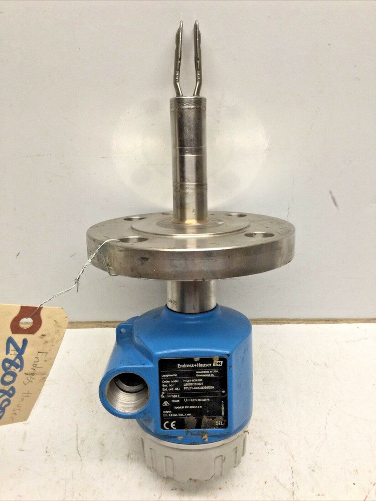 Endress + Hauser Liquiphant M FTL51-AAC2DB6E5A, 8.2 V DC, 1 1/2 BLRF 150LB B16.5