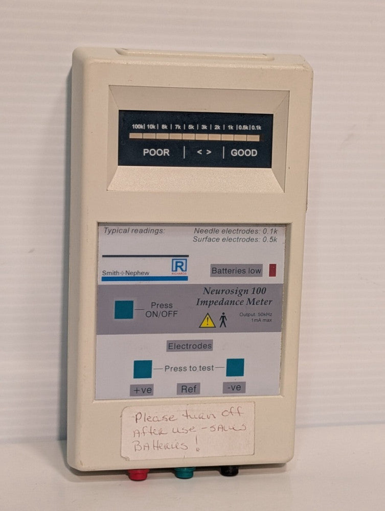 Richards  Smith + Nephew Impedance Meter for Neurosign 100 System