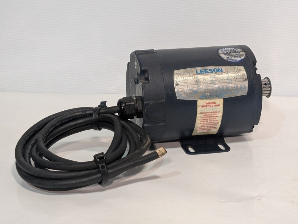 Leeson 092015.00 General Purpose Motor,1/6hp, 3 Phase, 1725rpm, H42, C42T17NB1C