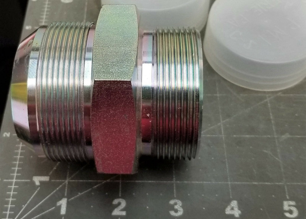 2” MALE JIC X 2” MALE BSPP - 9005 SERIES 9005-32-32 ADAPTALL [A0B2]