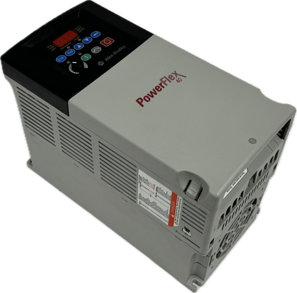 USED ALLEN BRADLEY 22B-D024N104 POWERFLEX 40 SER. A 15HP 22BD024N104