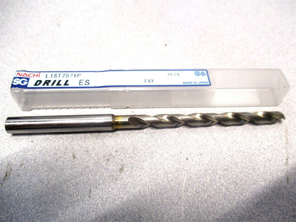 Nachi (1362723) #6 .2040 x 1/4 x 2-7/16 x 4-1/4 2-Flute 5xD PM-HSCO Jobber Drill