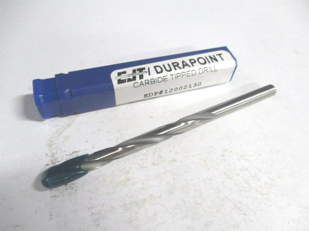 CJT (12002130) #3 118° 2-1/2" x 3-3/4" OAL Carbide-Tipped Jobber Drill 