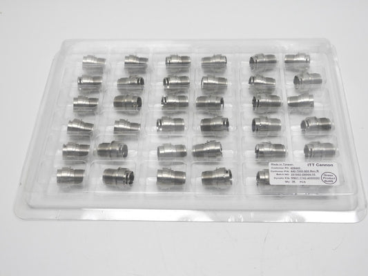 (36 Pieces) ITT Cannon 448-7880-900 Circular MIL Spec Backshell Connector Size 8
