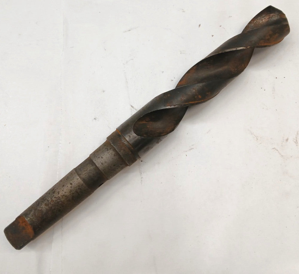 GEORGE WHALLEY 92 1-1/2 MORSE TAPER SHANK DRILL BIT MT 4 OAL 14 IN 2 FLUTES HS