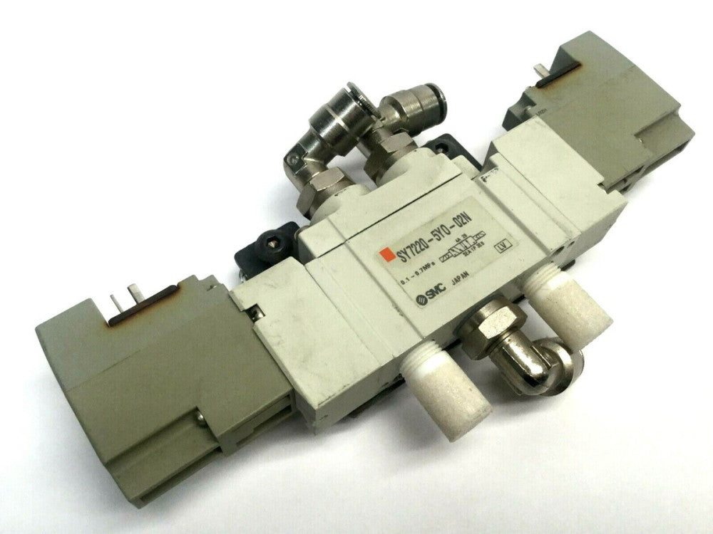 SMC SY7220-5Y0-02N Double Solenoid Valve Body PT