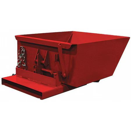 Zoro Select 2555Lpred Self-Dumping Hopper,6.8 Cu. Ft. Cap.