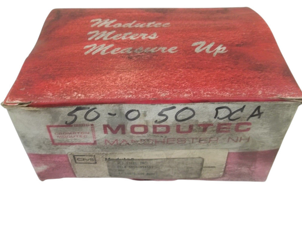 MODUTEC 5050-994503  D-C AMPERES 50-0-50 NSMP