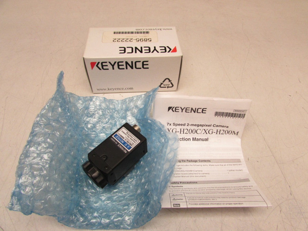 KEYENCE XG-H200C 7x SPEED 2-MEGAPIXEL COLOR CAMERA NEW IN THE BOX MAKE OFFE