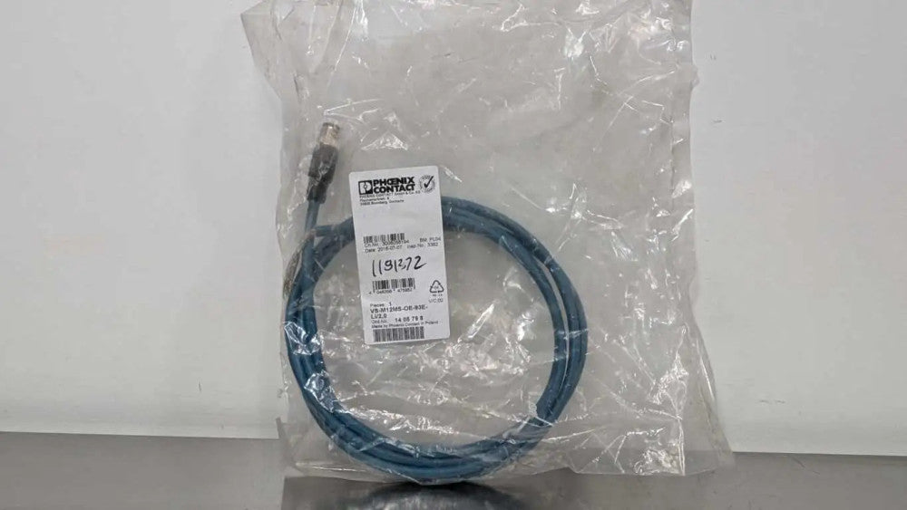 Phoenix Contact VS-M12MS-OE-93E-LI/2,0 Network Cable 1405798 2m M12 Plug