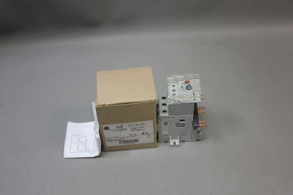 NEW ALLEN BRADLEY E1 PLUS OVERLOAD RELAY 592-EEEC SER. C