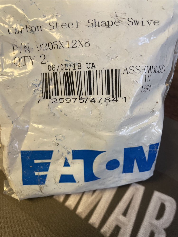 (2) New 9205X12X8 Male Pipe x Female Pipe Swivel Adapter 9205 Series Male 