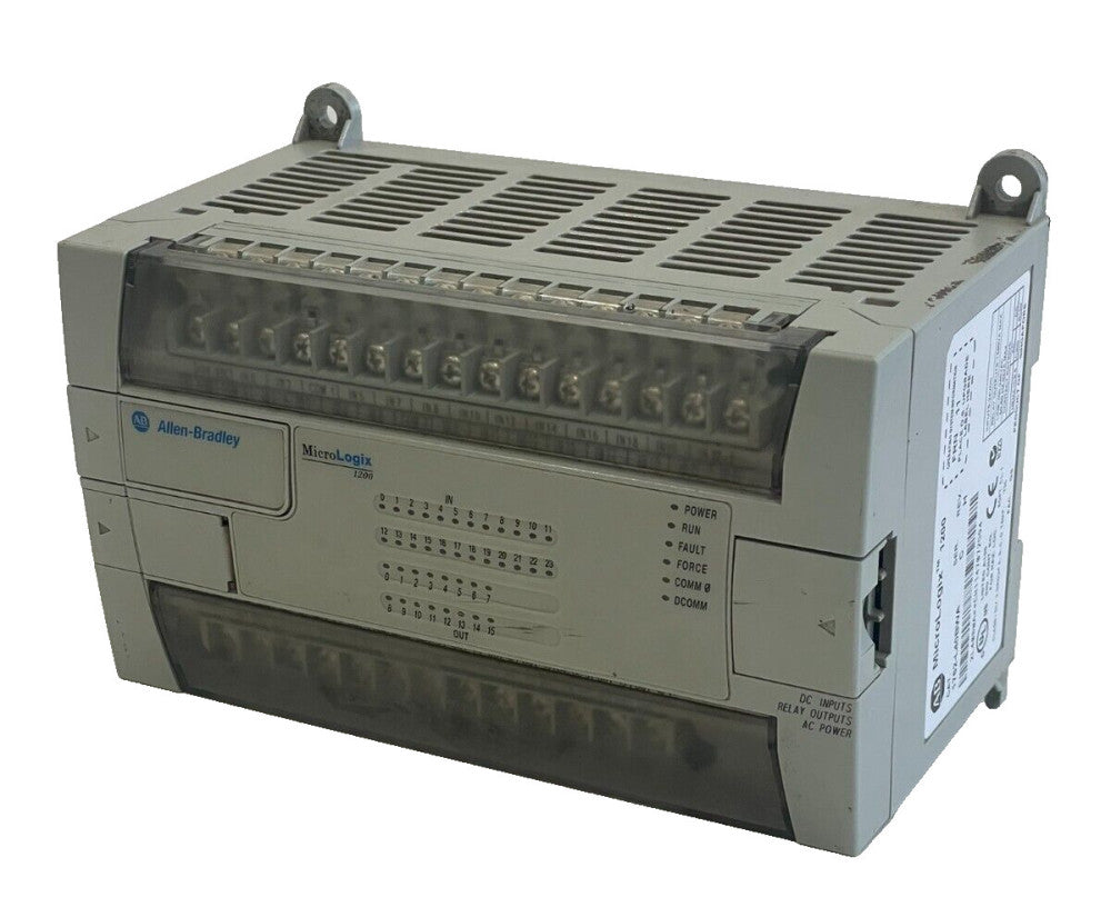 USED ALLEN BRADLEY 1762-L40BWA LOGIC CONTROLLER SER.C REV.H 1762L40BWA