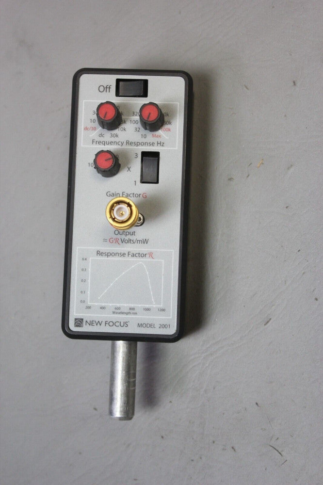 NEW FOCUS OPTICAL RECEIVER WITH ADAPTER 2001