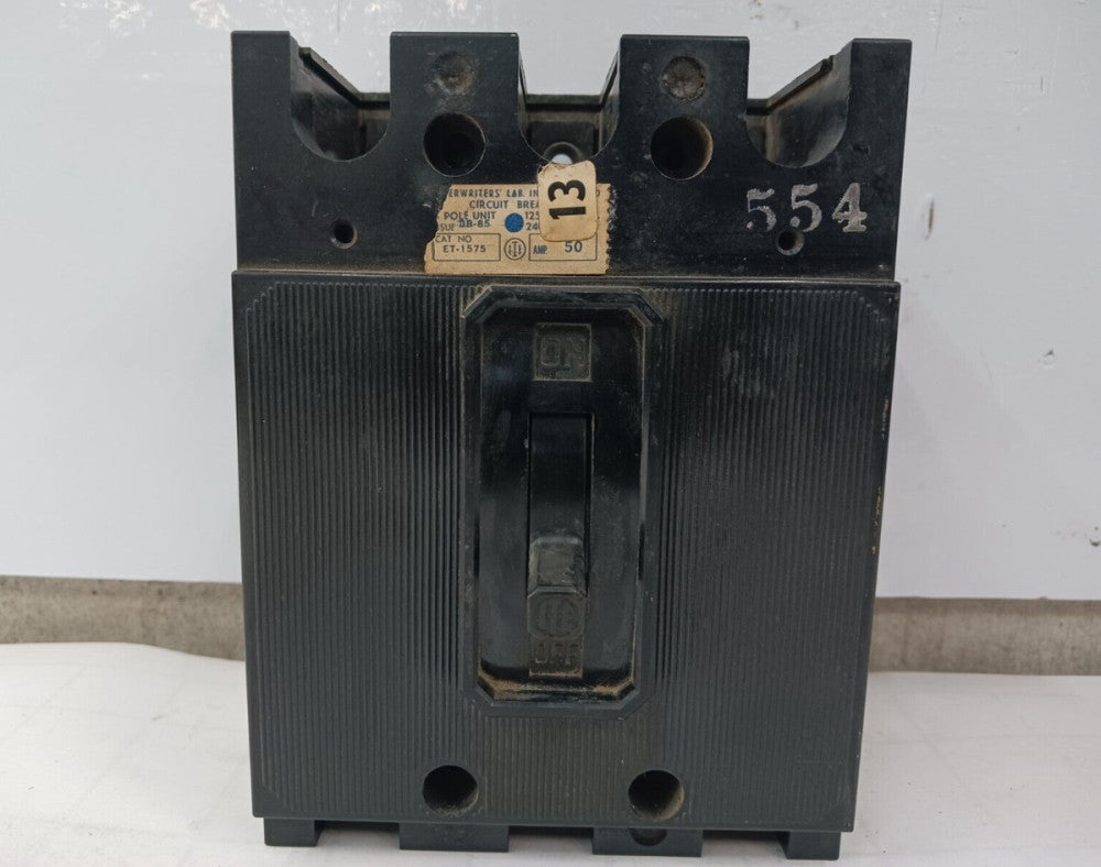 Siemens ITE 50 Amp Circuit Breaker 3 Pole 240 VAC / 250 VDC ET-1575