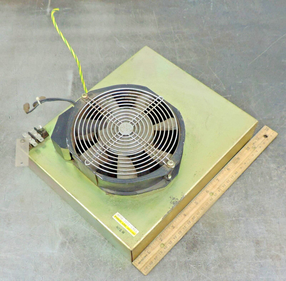Amada / FANUC A90L-0001-0213 AC Thermal Fan 25-44W 240VAC 50/60Hz w/ Enclosure
