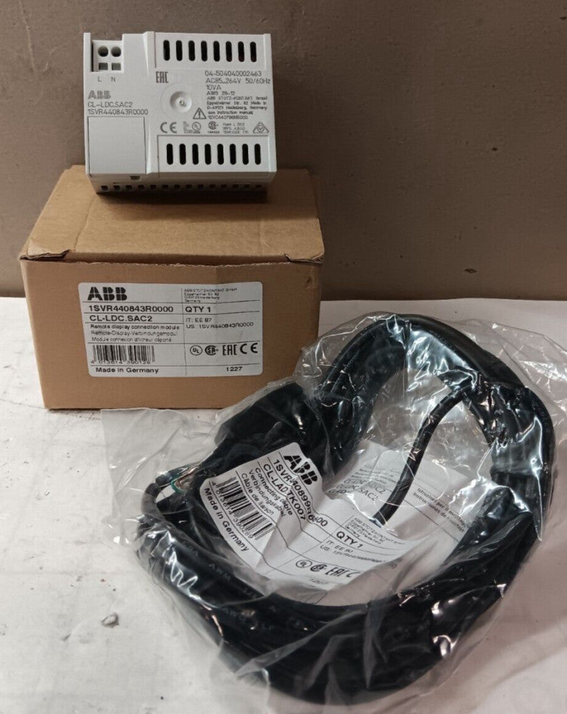 ABB 1SVR440843R0000 CL-LDC.SAC REMOTE DISPLAY CONNECTION MODULE