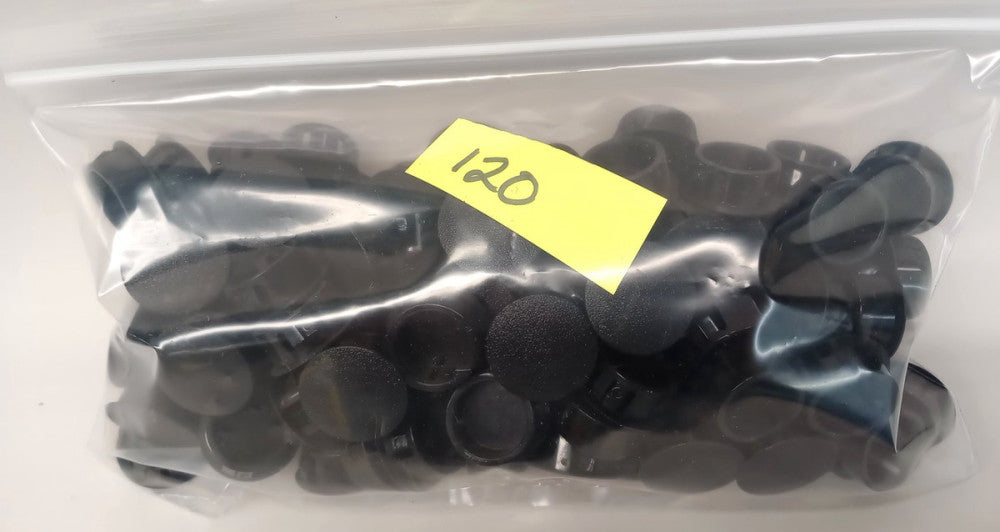Heyco 2703 Black Hole Plug 0.873"/7/8" Hole DP 875 (Pack Of 120)