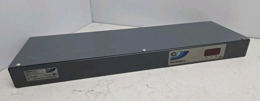 Crisplant S-2000 Automatic Tilt Tray Sorter Control Panel 248B784-ISDO2/R