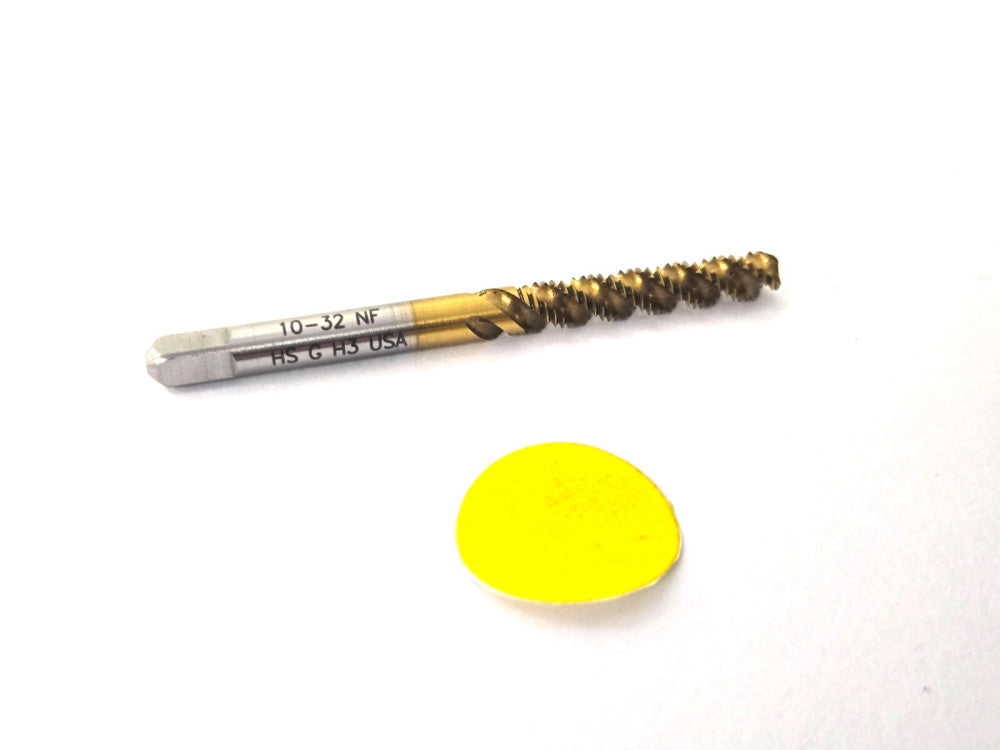 UNBRANDED SPIRAL STRAIGHT FLUTE, SEMI-BOTTOMING #10-32