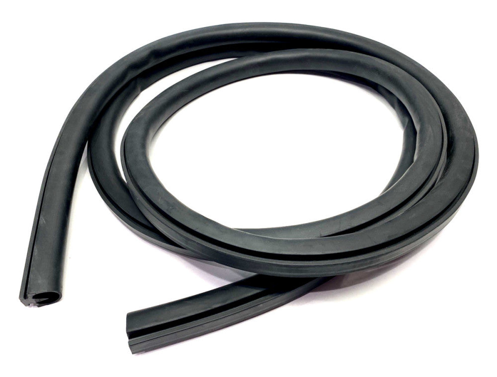 Gelbau 3100.0110I Contact-Duo Profile, T-Foot, 24.6mm Height, Black, 12FT Length