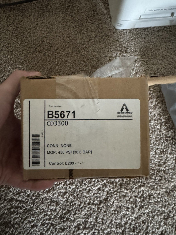 NEW Open Box CD-3300 Armstrong Steam Trap B5671 450PSI 30.6 BAR
