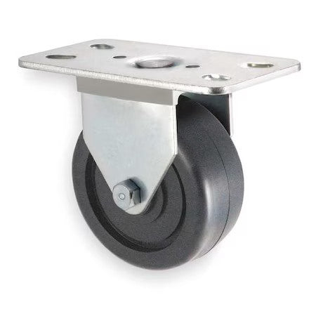 Zoro Select 1Ukt6 Rgd Plat Castr,Polyolfin,2-1/2 In,175 Lb