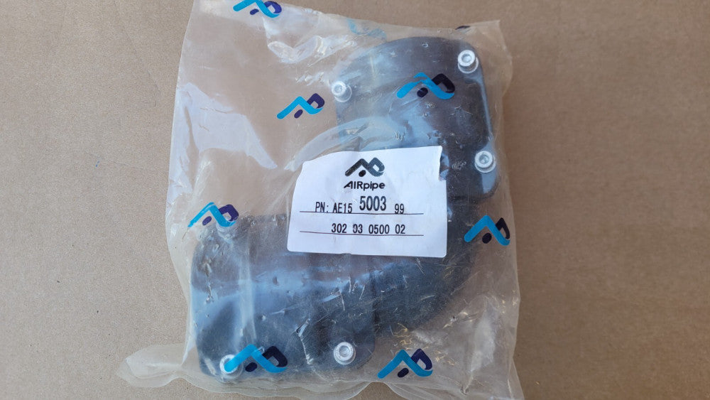 Airpipe AE15 5003 99 2" (50mm) DN50 Cast Aluminum Compressed Air Line 90° Elbow