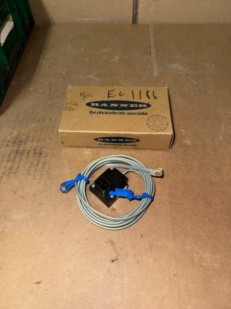 BANNER ENGINEERING SE612LVAG-33622 PHOTOELECTRIC SENSOR, NEW-OPEN BOX! M/O!