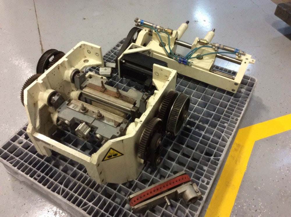 ROVEMA BAG SEALER ASSEMBLY W/ LAKO TOOL #70045-H14 SEALING JAWS FOR VFFS BAGGER