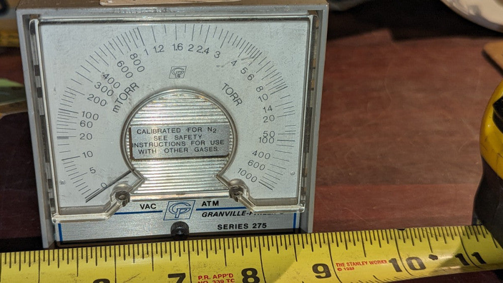 Granville Phillips Model 275 Vacuum Gauge