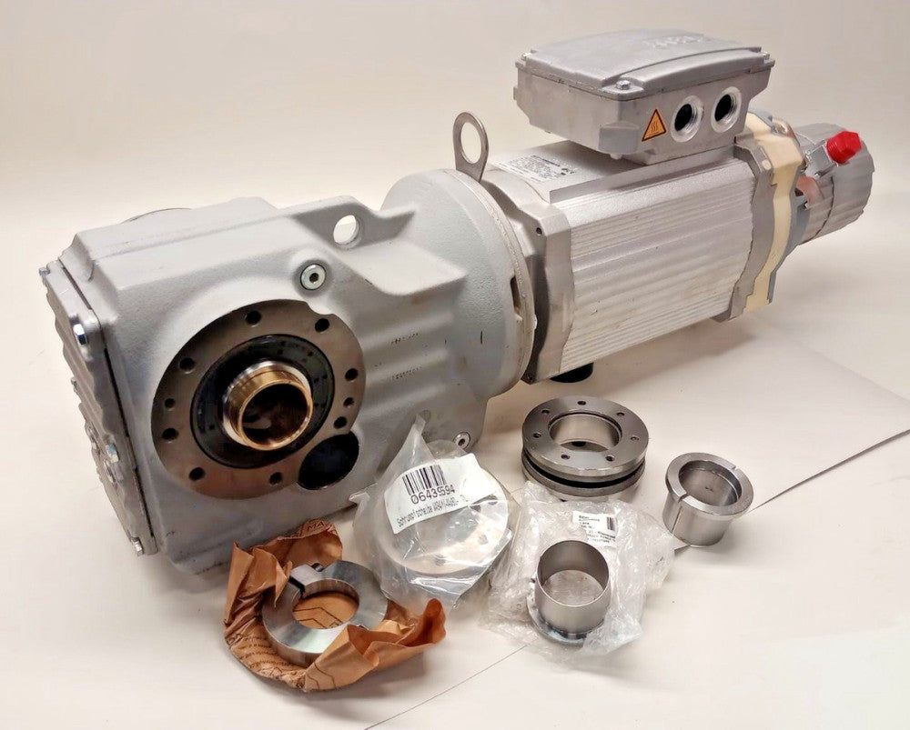 SEW Eurodrive KT47-CM90S/BR/HR/TF/RH1L/KK x 13.65 Gear Motor 3ph Ratio 13.65:1