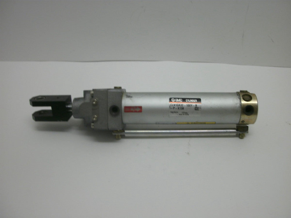 SMC CLK1GA32-100Y-B-P-X738 PNEUMATIC CYLINDER CLAMP W/LOCK  NNB