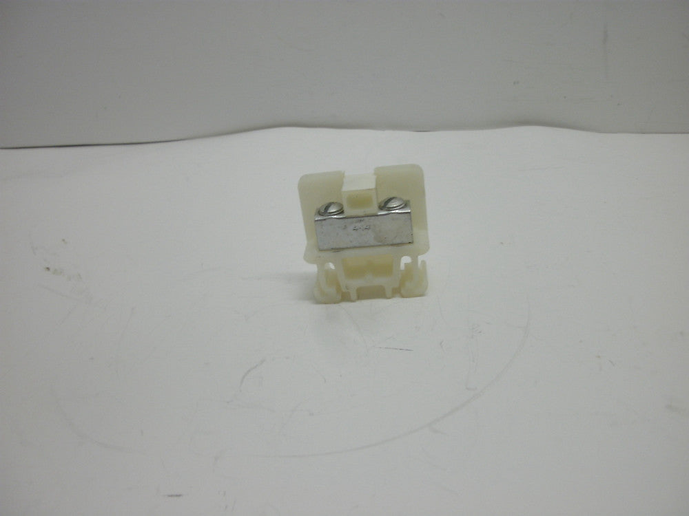 ALLEN BRADLEY 1492-CD2 SER A TERMINAL BLOCK 600V 100A MAX. WHITE NEW NO BOX
