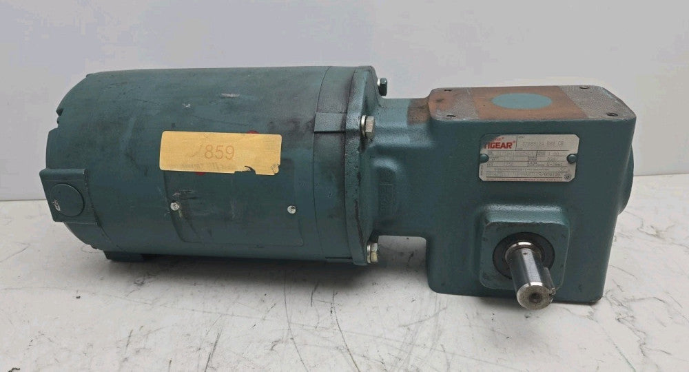 Reliance P56X1531S 1Hp Motor 3Ph 1750Rpm Dodge MR94751L1 Gear Reducer 10:1 Ratio