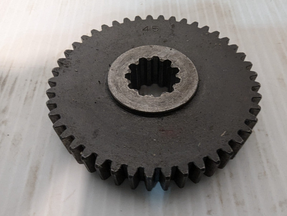 45 Tooth Gear 3" Outer Diameter  11 Tooth .75" Bore .5" Thick