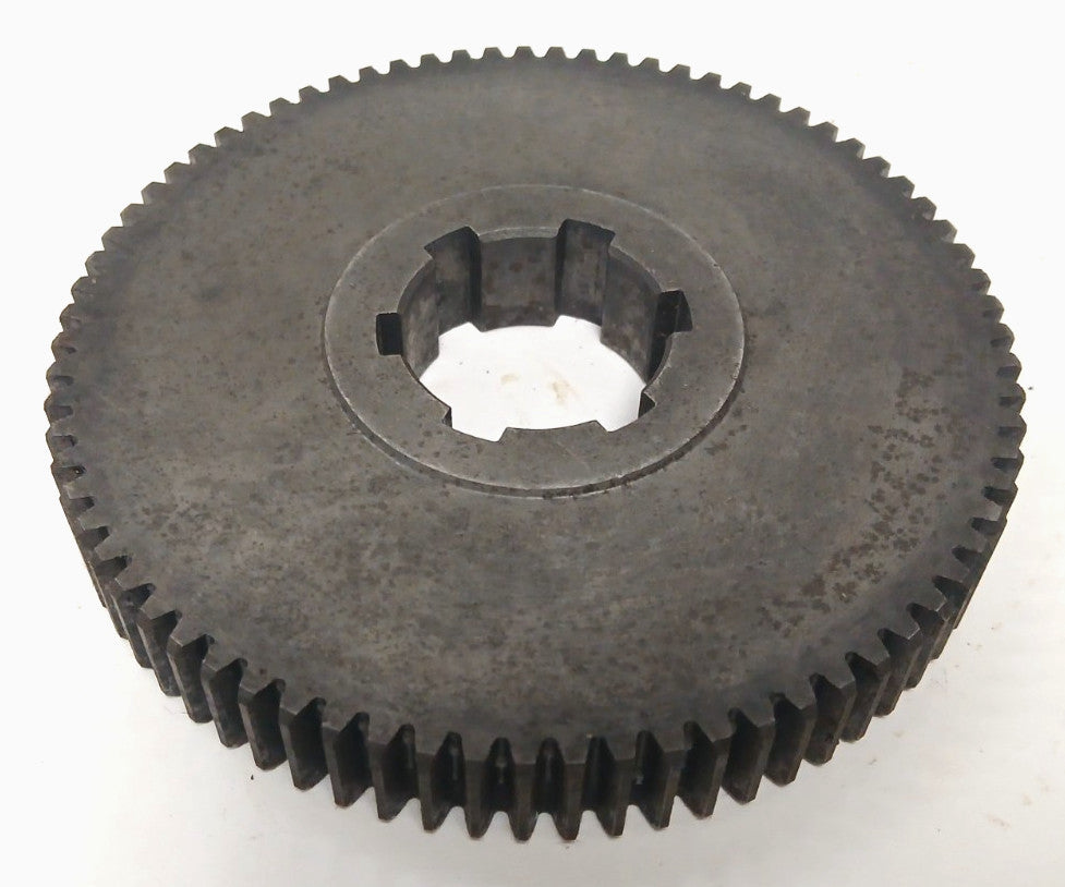 SPUR GEAR WITH A SPLINED BORE 75 TEETH BORE DIA 1-1/4" GEAR DIA 4-1/2"