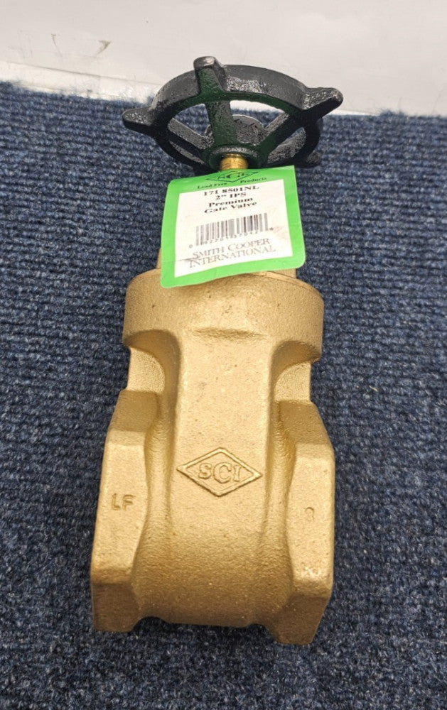 Smith Cooper International 171 8501N : 2" IPS Premium Gate Valve, 200 WOG